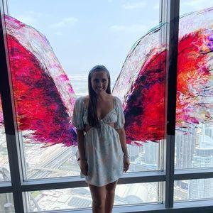 Ruby and Jenna Sky to Moon Dress